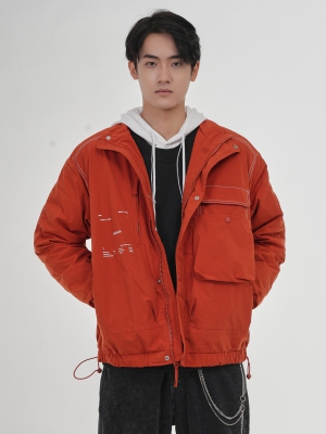 短款立領(lǐng)棉衣