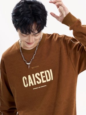 長(zhǎng)袖圓領(lǐng)衛(wèi)衣